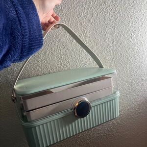 Elegant Green 3 level compartment container